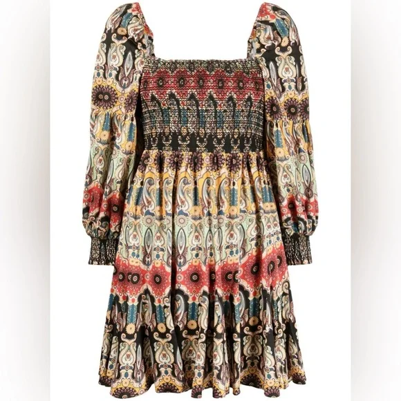 Alice + olivia Julissa Empire Waist Mini Dress - Picture 7 of 12